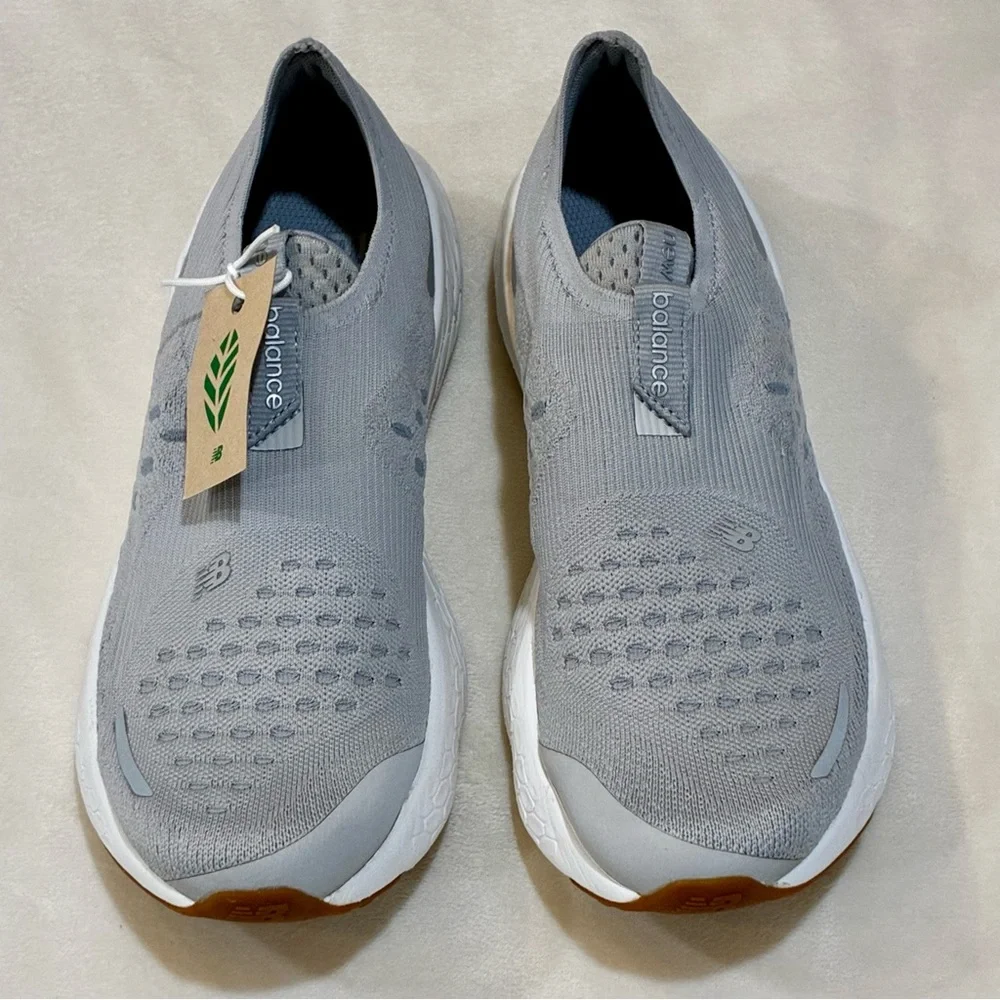 New Balance Women's Fresh Foam X 1080 Unlaced Slip On Sneakers Grey Size 9.5 New - Picture 2 of 8